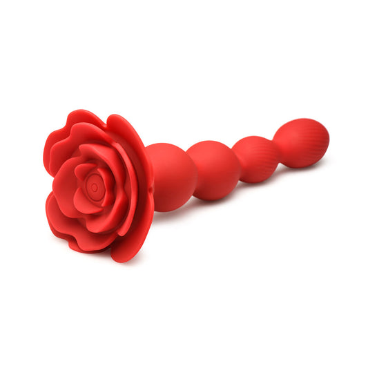 Bloomgasm Rose Twirl Vib&Rot Anal Beads