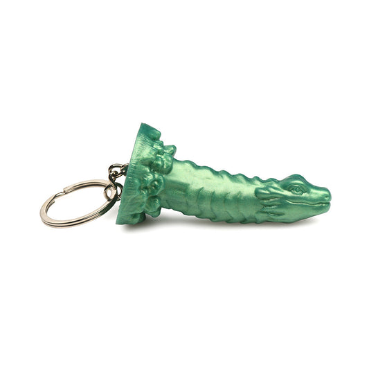 Creature Cocks Cockness Monster Keychain