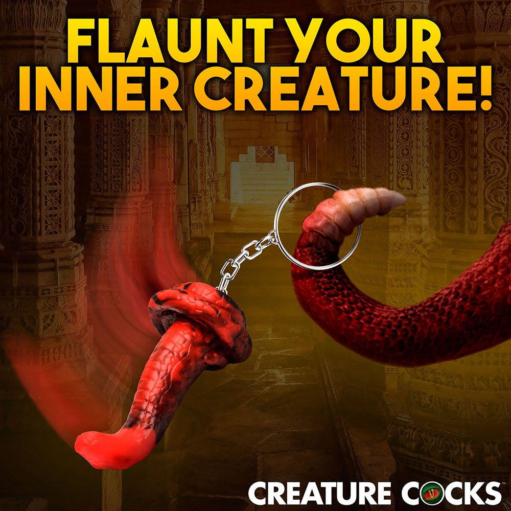 Creature Cocks King Cobra Keychain