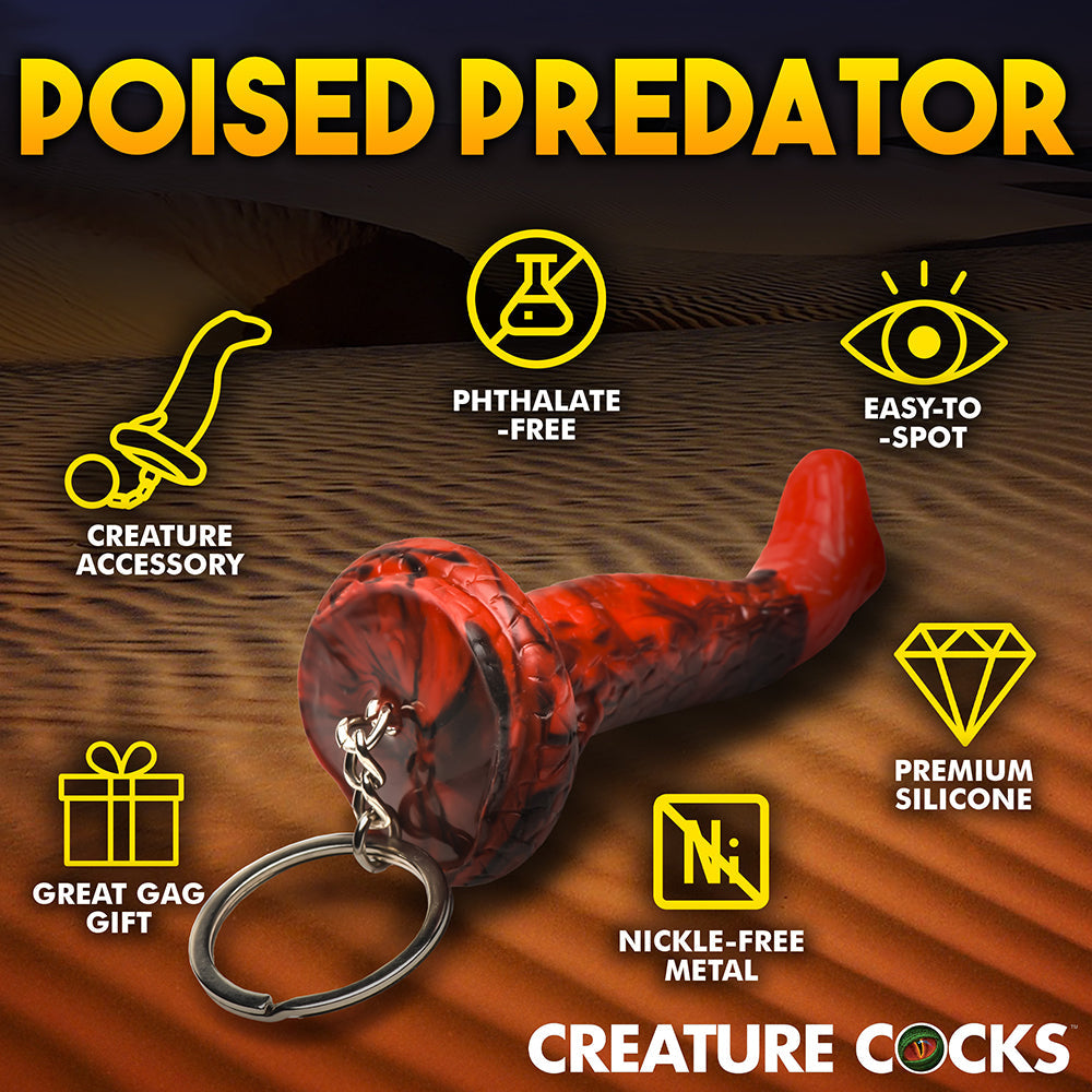 Creature Cocks King Cobra Keychain