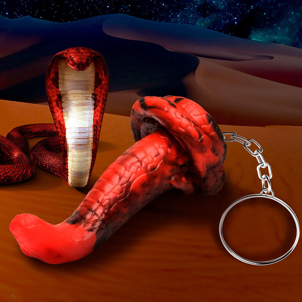 Creature Cocks King Cobra Keychain