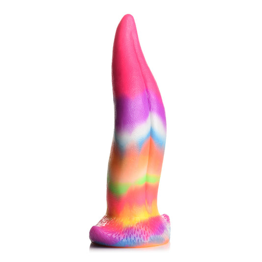 Creature Cocks Unicorn Tongue GITD Dildo