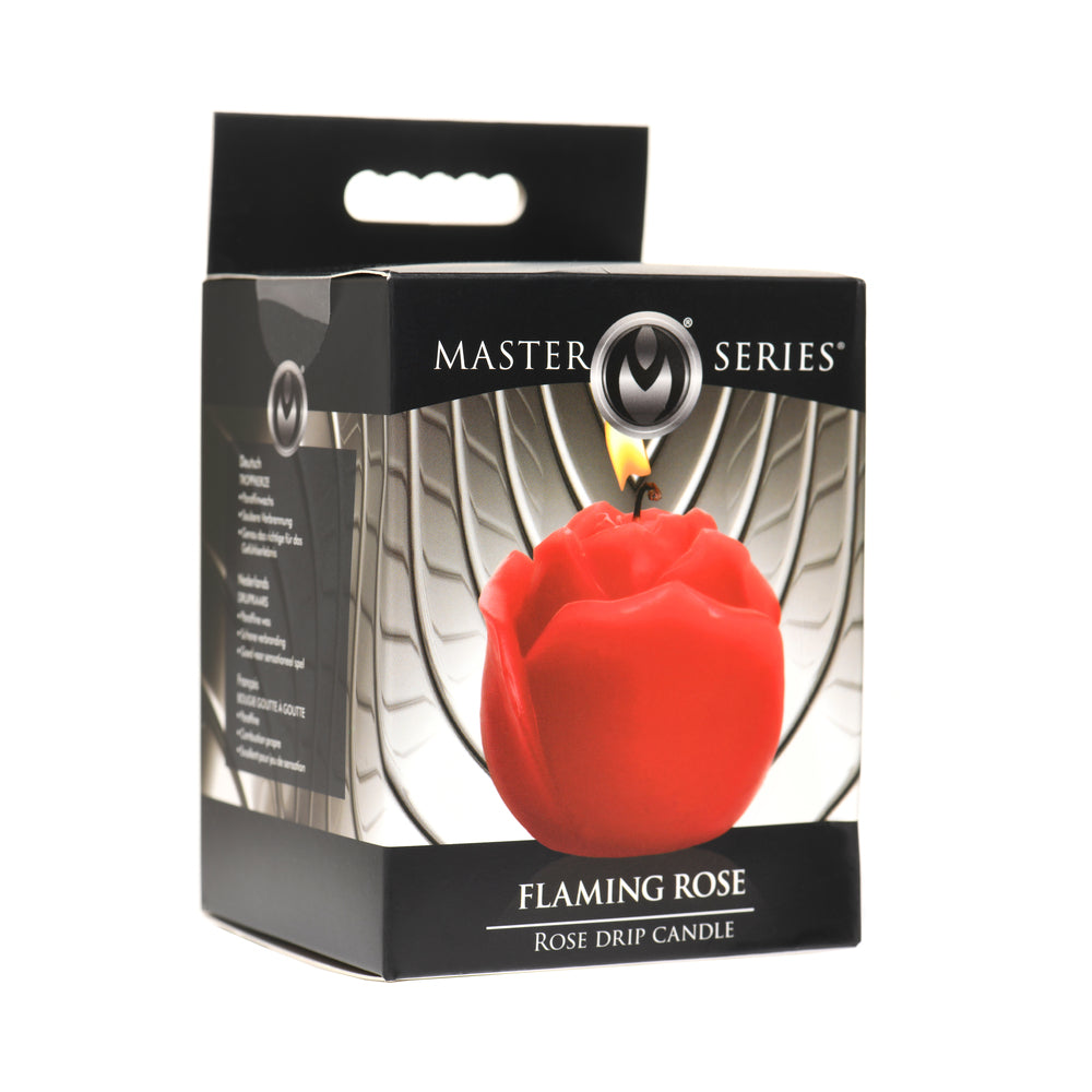 Master Series Flaming Rose Drip Candle