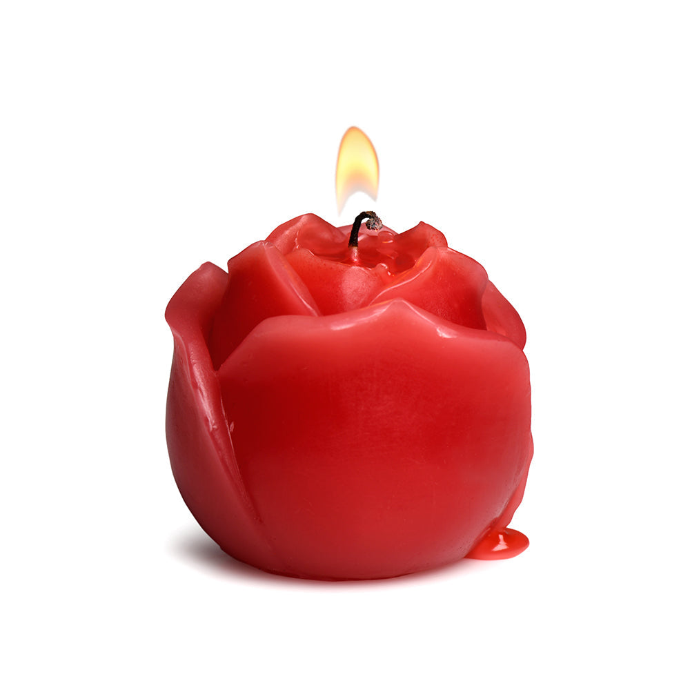 Master Series Flaming Rose Drip Candle