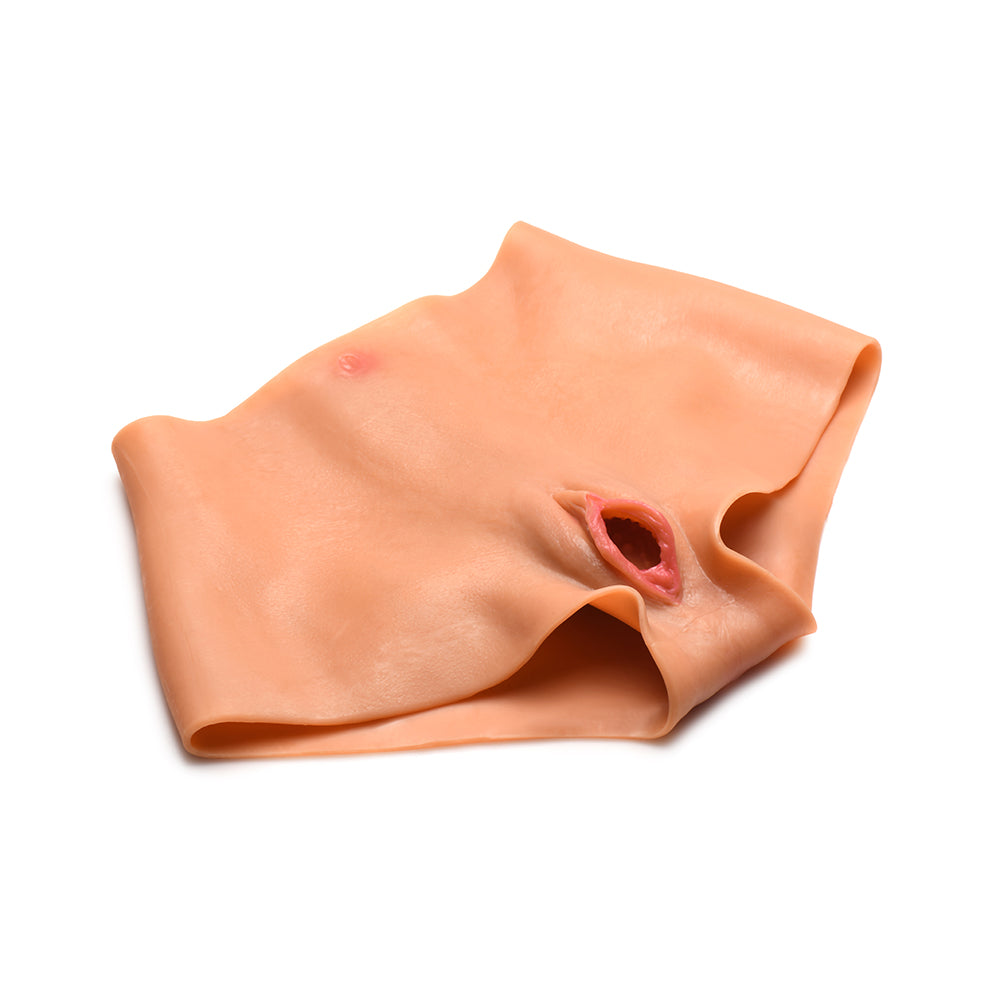 Master Series Pussy Panties Silicone Vagina + Ass Panties S