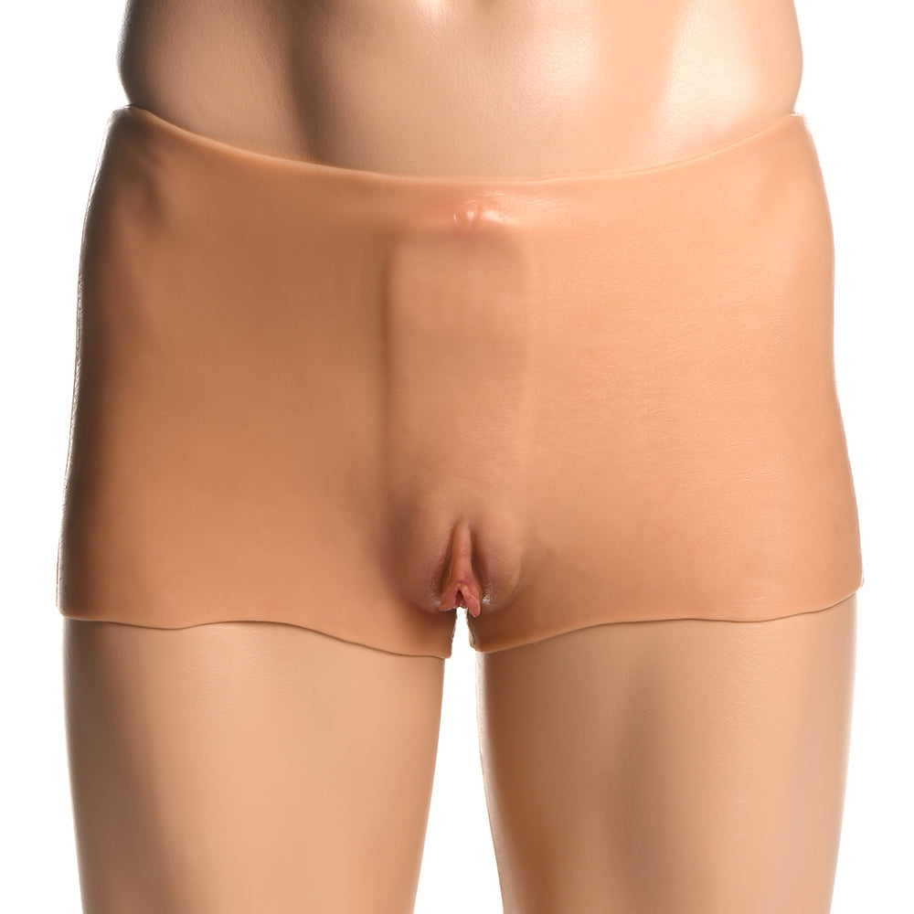 Master Series Pussy Panties Silicone Vagina + Ass Panties S
