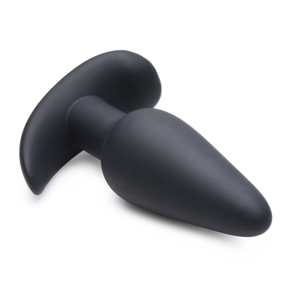 BANG! 21X Vibrating Sili Butt Plug RC Bk