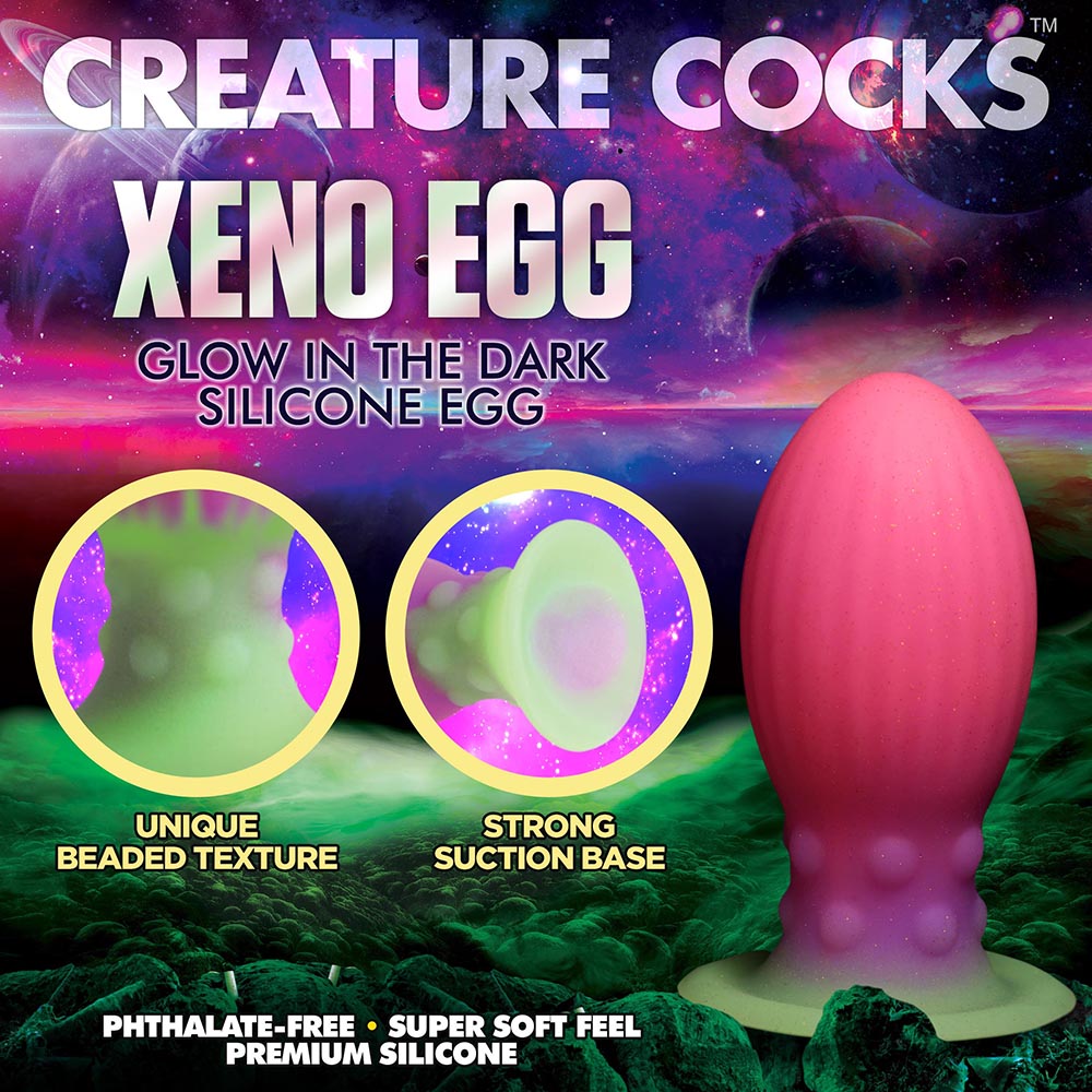 Creature Cocks Xeno Egg GITD Sili Egg