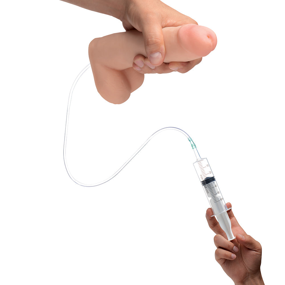 Loadz 8 in. Dual Density Squirt Cock