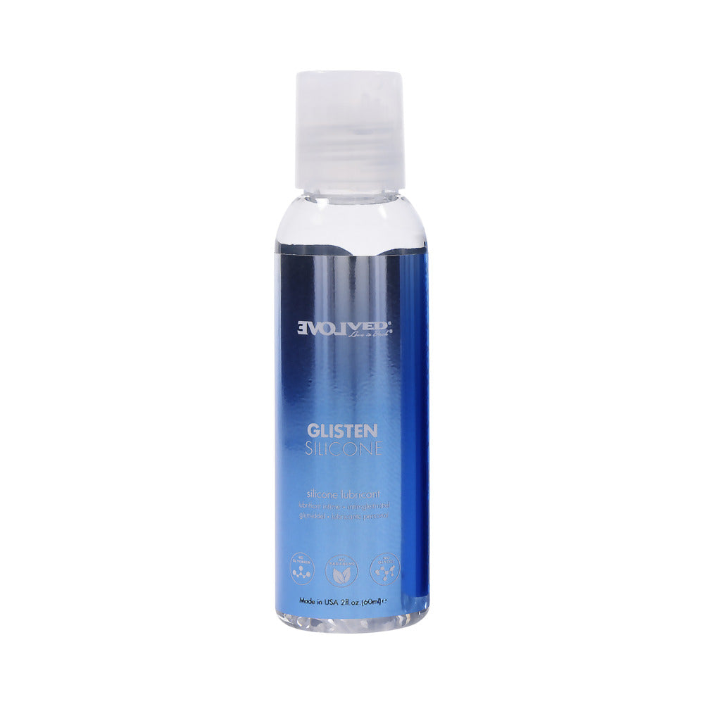 Evolved Glisten Silicone Lubricant 2 oz.