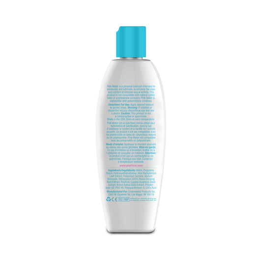 Pink Water Water-Based Lubricant 8oz