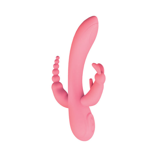 The Beat Trifecta Massager Pink