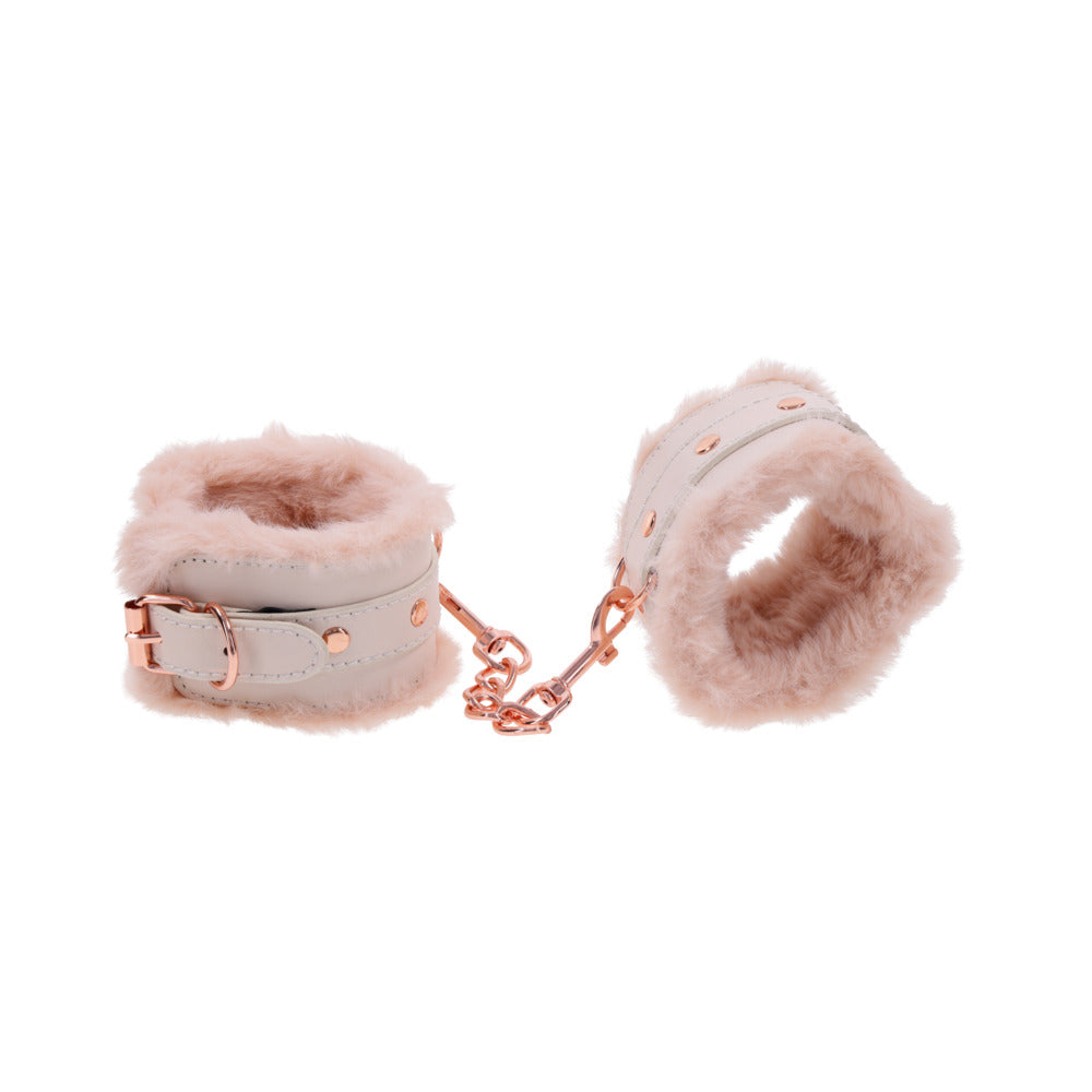 SS S&M Peaches ‘n CreaMe Fur Handcuffs