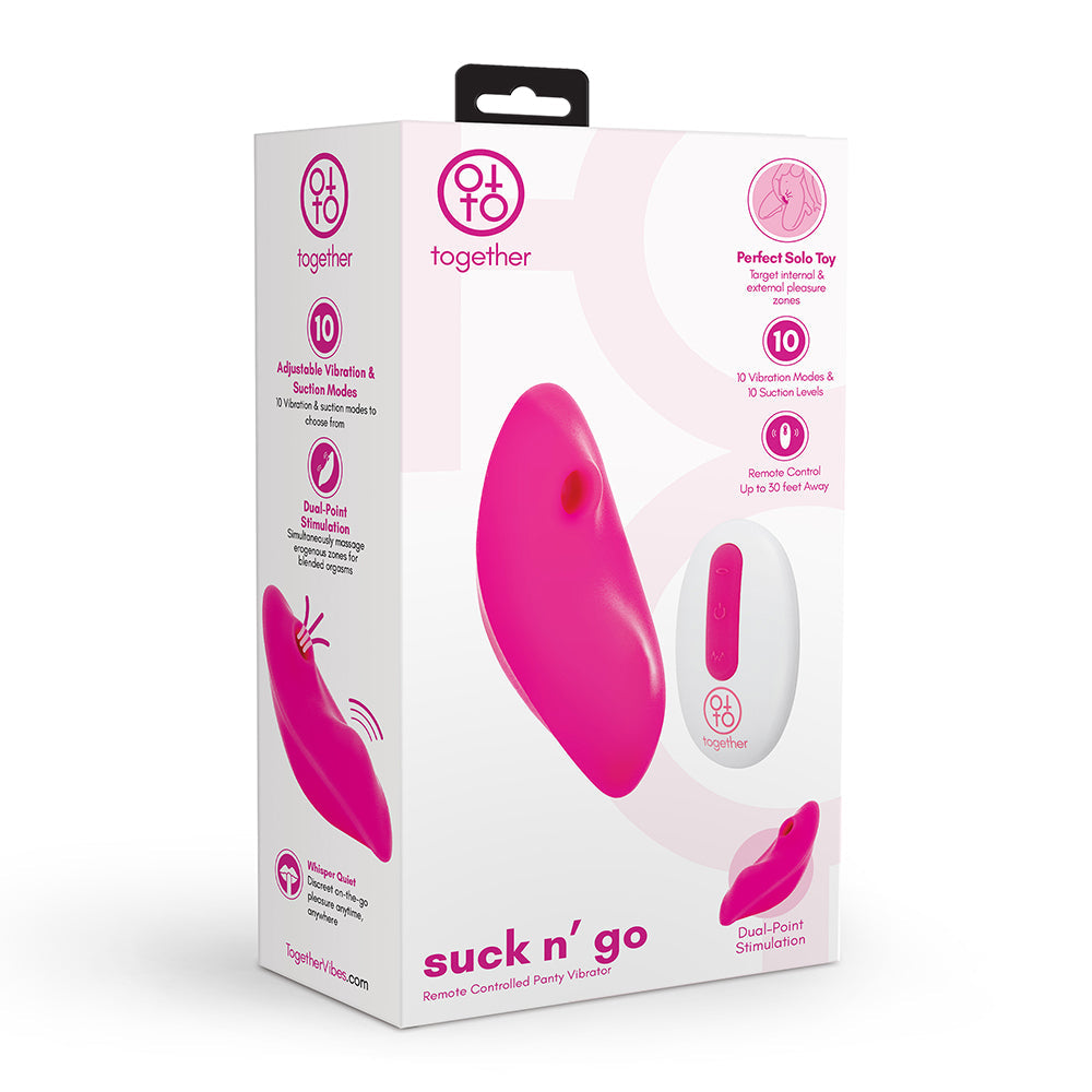 Together Couples Suck N' Go Pink