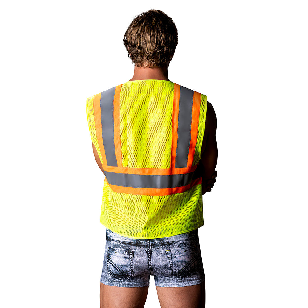 Male Power Costumes Workin' Hard Denim S/M