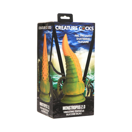 Creature Cocks Monstropus 2.0 Vibrating Tentacle Silicone Dildo