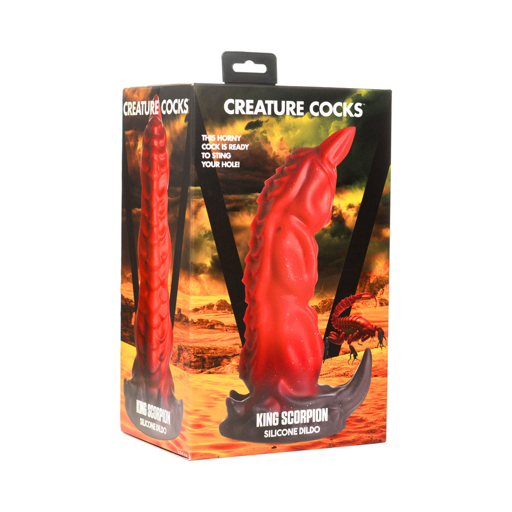 Creature Cocks King Scorpion Silicone Dildo