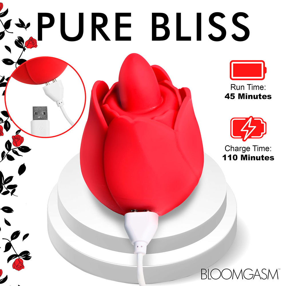 Bloomgasm Rose Kis Lick&Vib Digi Clit St