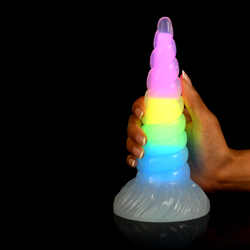 Creature Cocks Uni G.I.T.D Rainbow Dildo