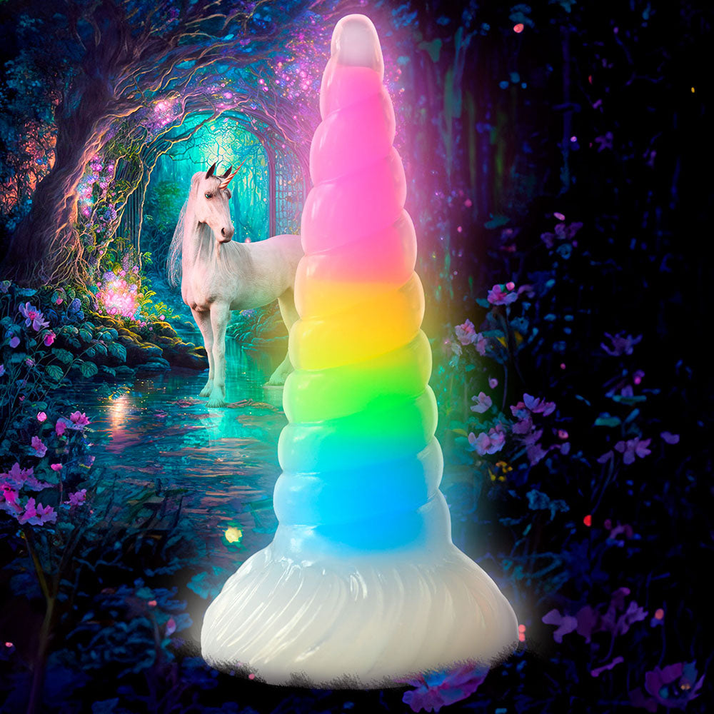 Creature Cocks Uni G.I.T.D Rainbow Dildo