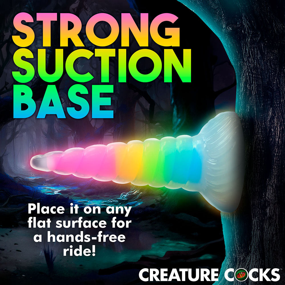 Creature Cocks Uni G.I.T.D Rainbow Dildo