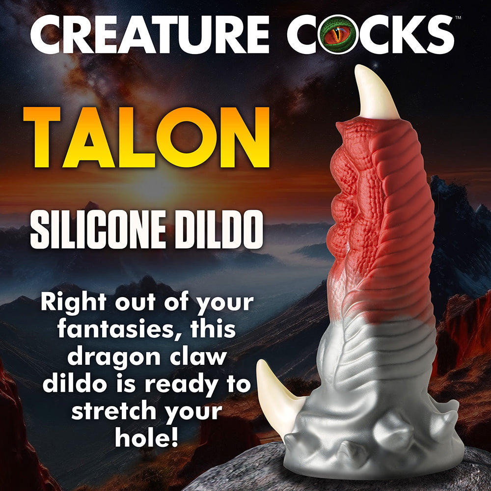 Consolador de silicona Talon de Creature Cocks