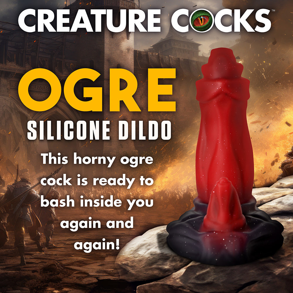 Consolador de silicona de criatura Cocks Ogre