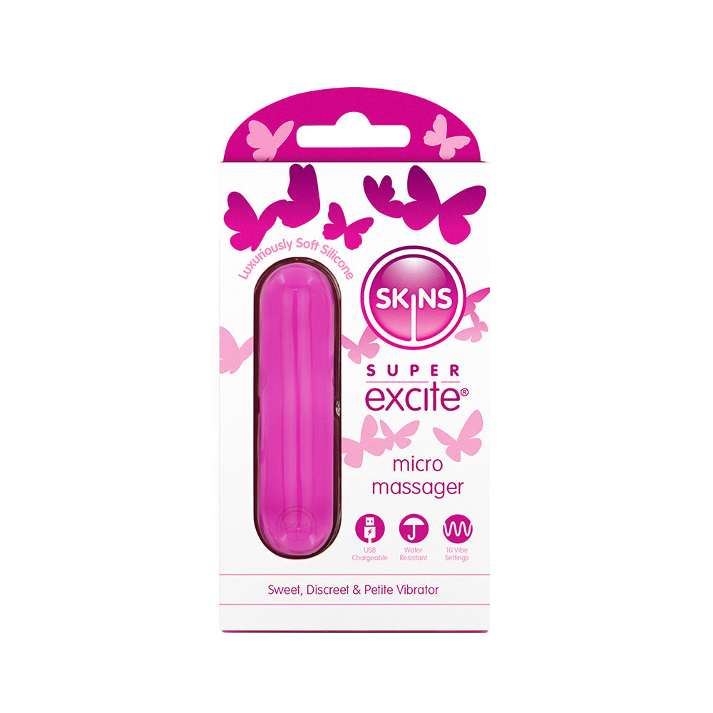 Skins Super Excite Rechargeable Bulle Pk