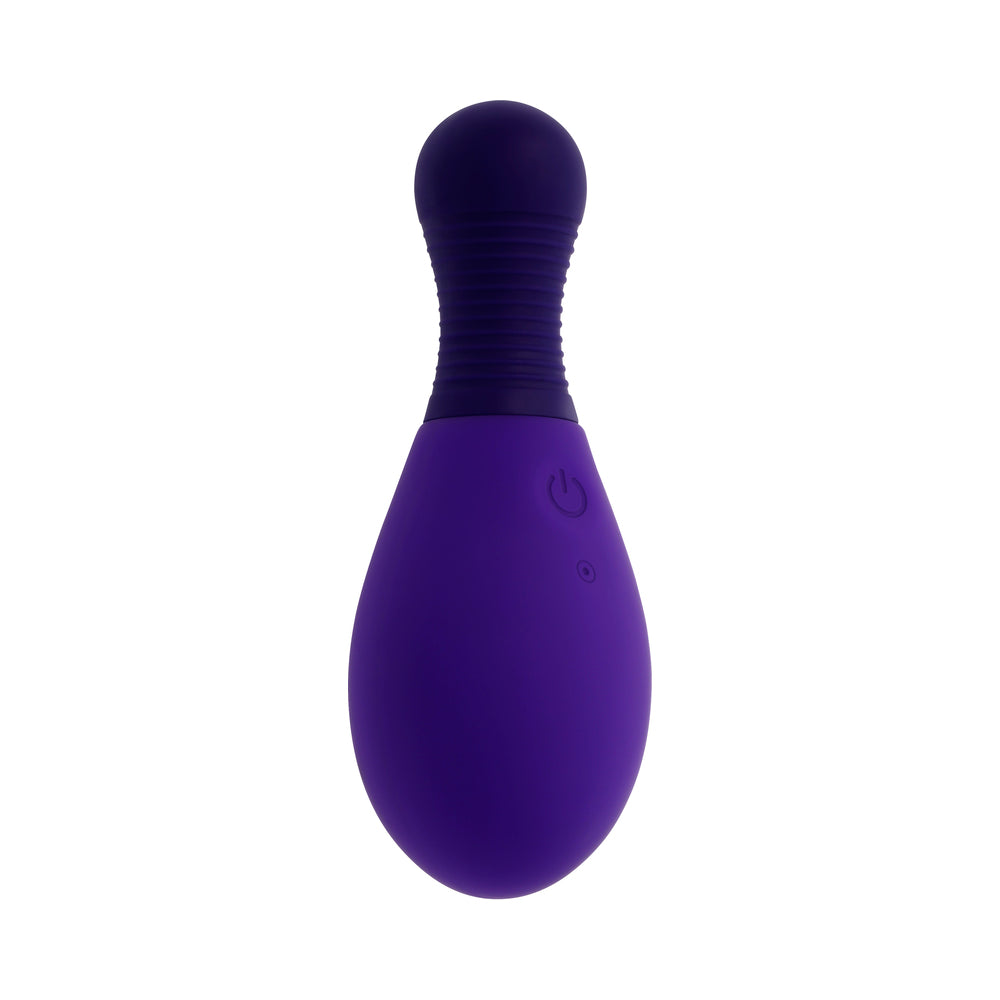 Selopa Egg On Me Huevo vibrador recargable con control remoto de silicona morado