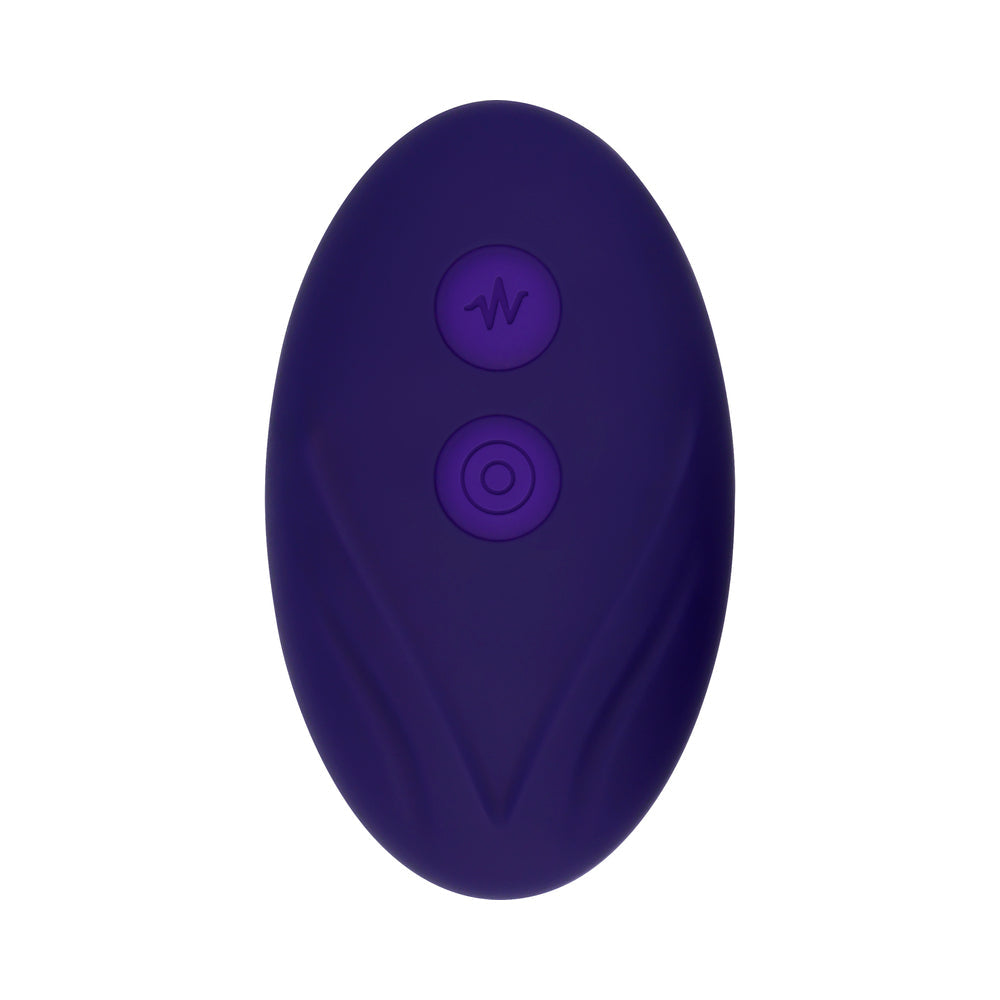 Selopa Egg On Me Huevo vibrador recargable con control remoto de silicona morado