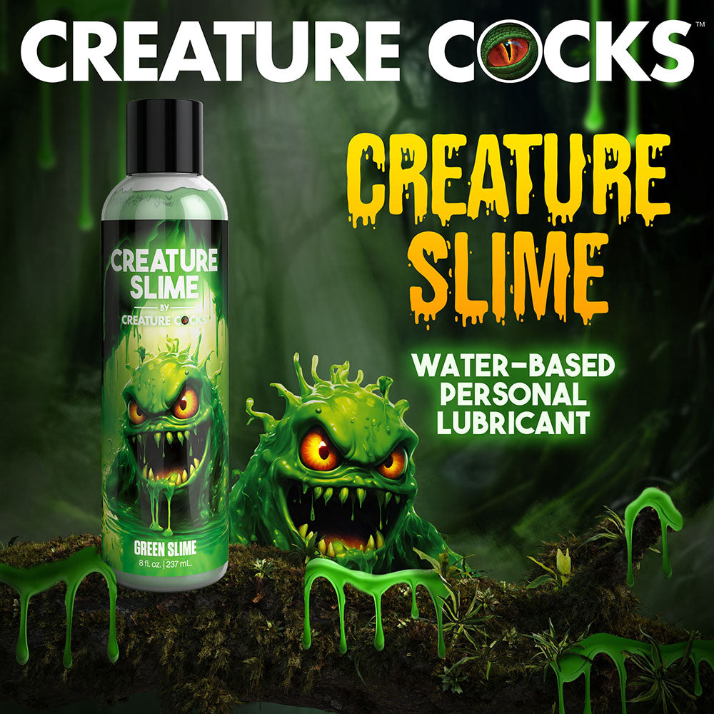 Creature Slime Green Water-Based Lubricant 8 oz.