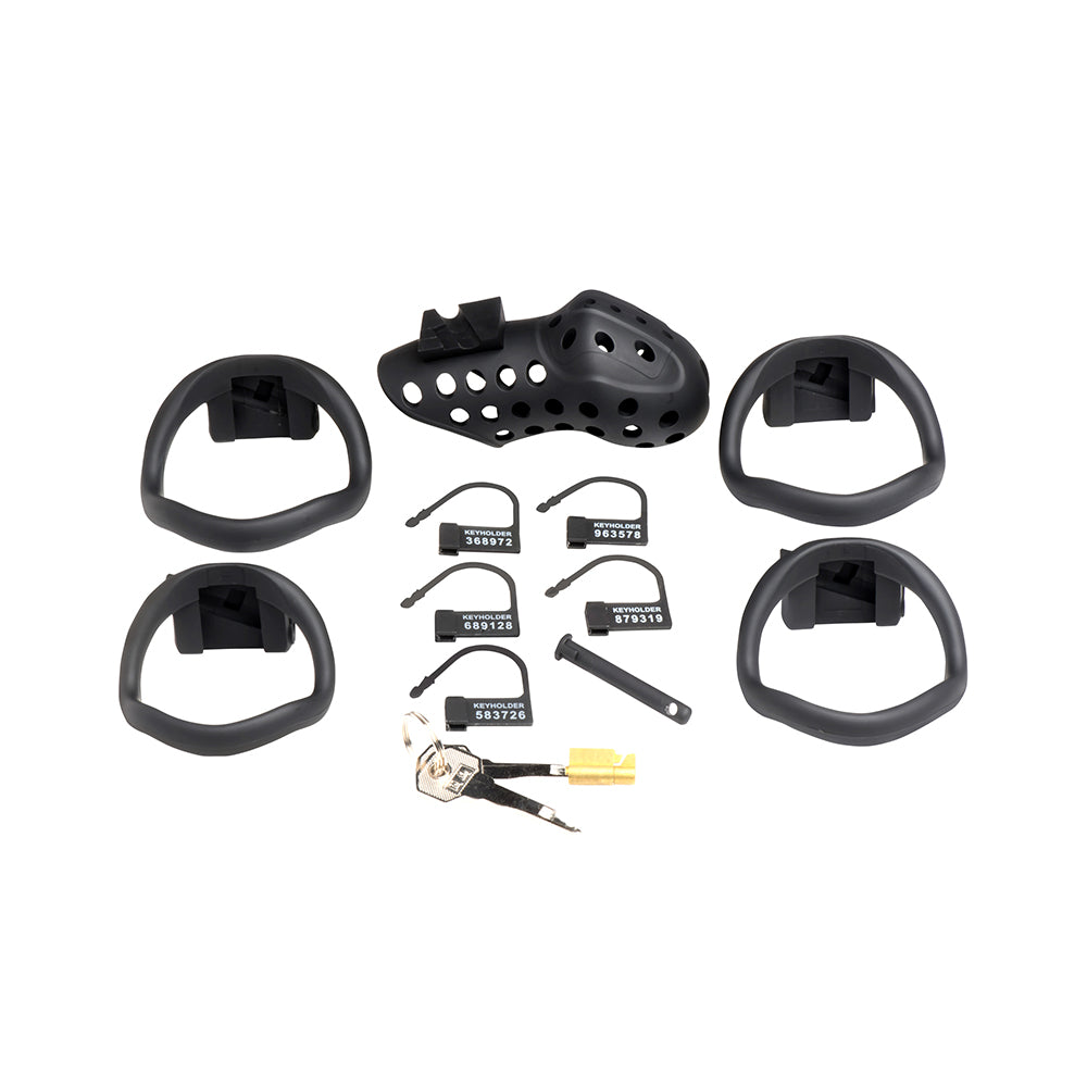 Master Series Lock Down Chastity Cage