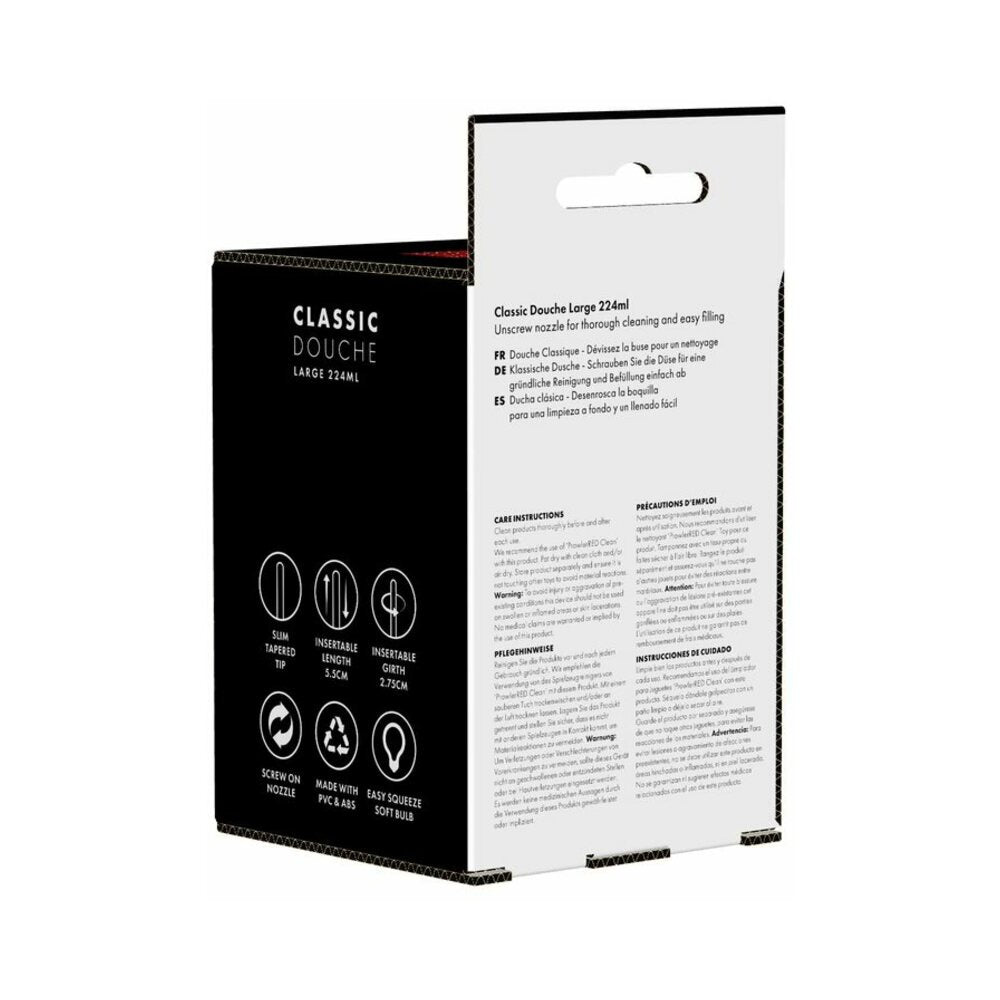 Prowler RED Large Bulb Douche Black