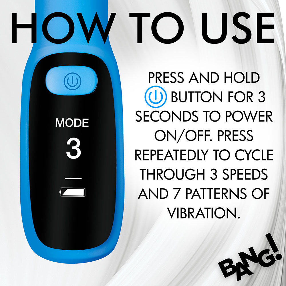 BANG! Digital Silicone Vibrator