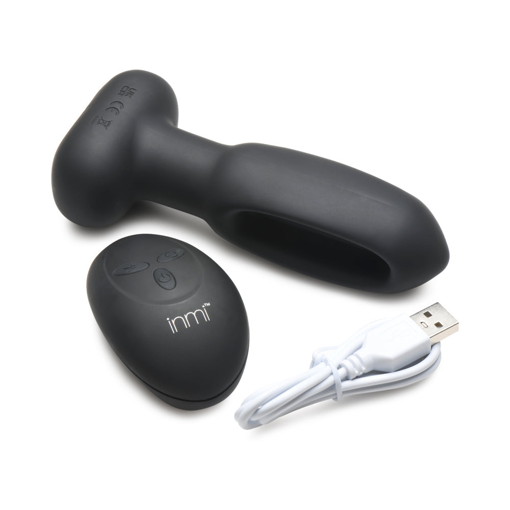 Flickers Bum Flick Flicking & Vibrating Silicone Butt Plug with Remote