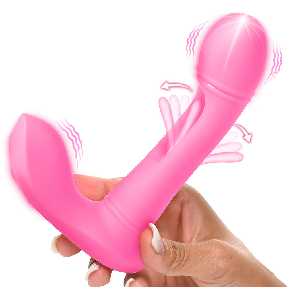 Flickers G-Flick Flicking G-Spot Vibrator with Remote