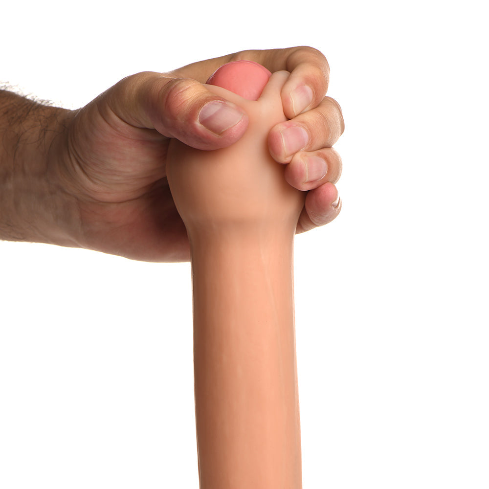 JOCK 8.5 in. Realistic Skin Silicone Dildo