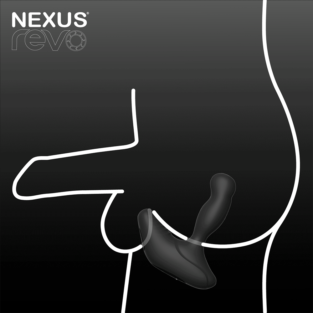 Nexus Revo Stealth App Enabled Rotating and Vibrating Remote Control Prostate Massager