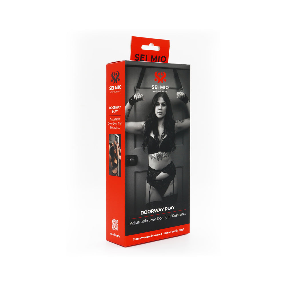 SEI MIO Doorway Control Play Adjustable Over Door Cuff Restraints