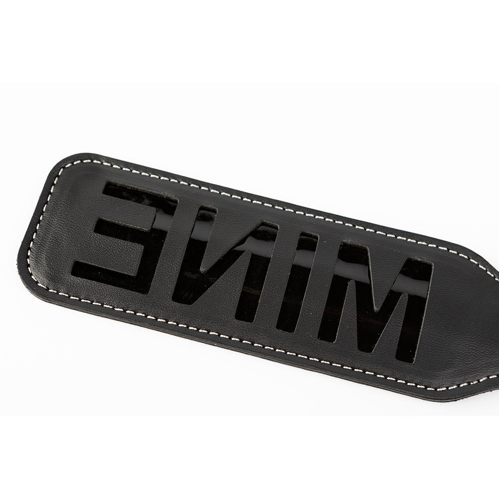 SEI MIO You're All Mine 'MINE' Impression Spanking Paddle