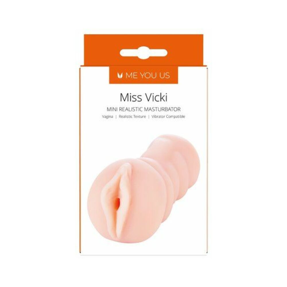 Me You Us Miss Vicki Mini Realistic Masturbator Vanilla