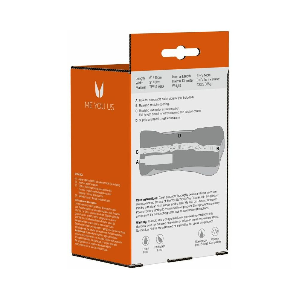 Me You Us Miss Mischa Deluxe Realistic Masturbator Vanilla