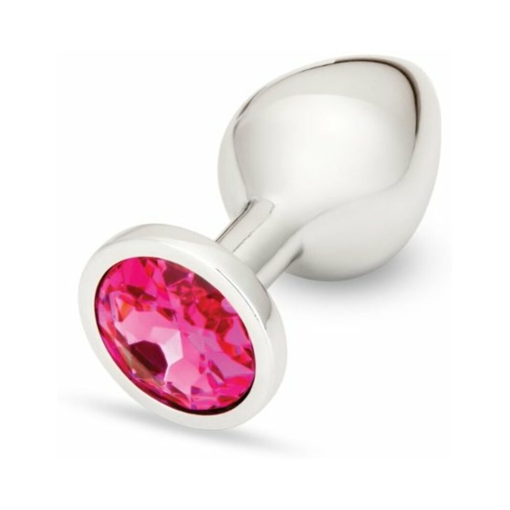 Me You Us Crystal Jewels Metal Plug Pink Medium