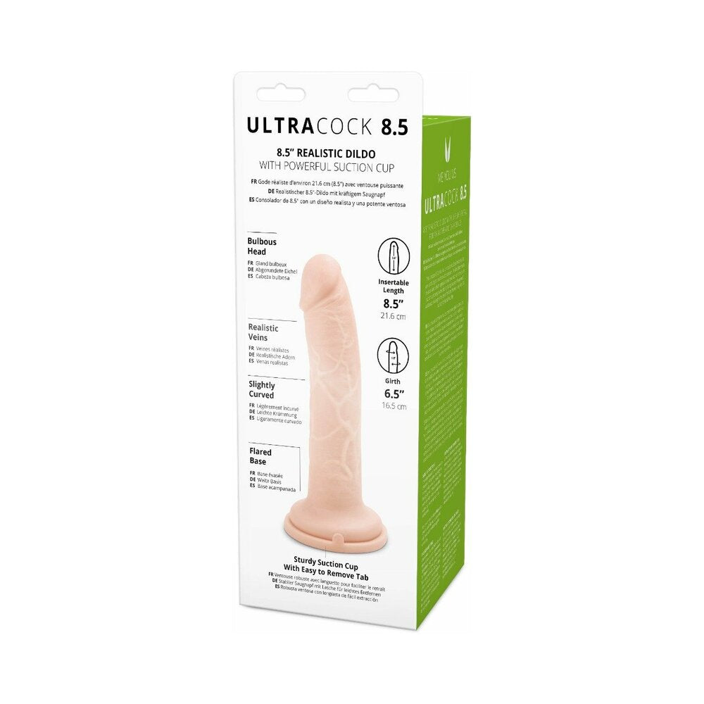 Me You Us Ultra Cock 8.5 in. Realistic Dildo Vanilla