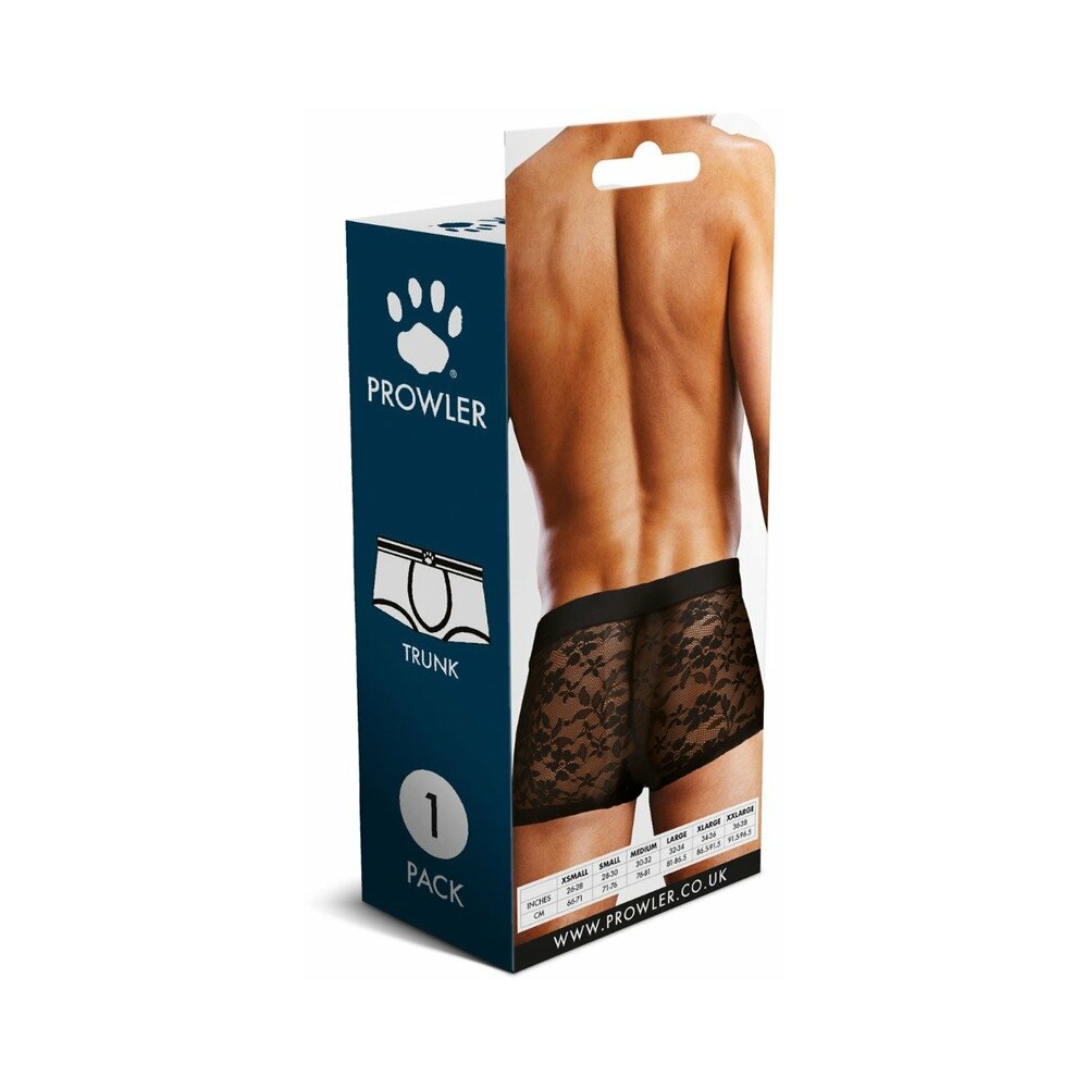 Prowler Lace Trunk Black L