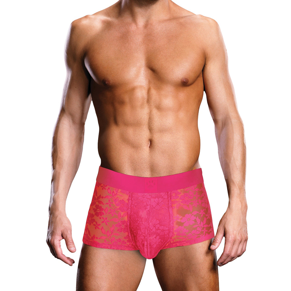 Prowler Lace Trunk Pink XL