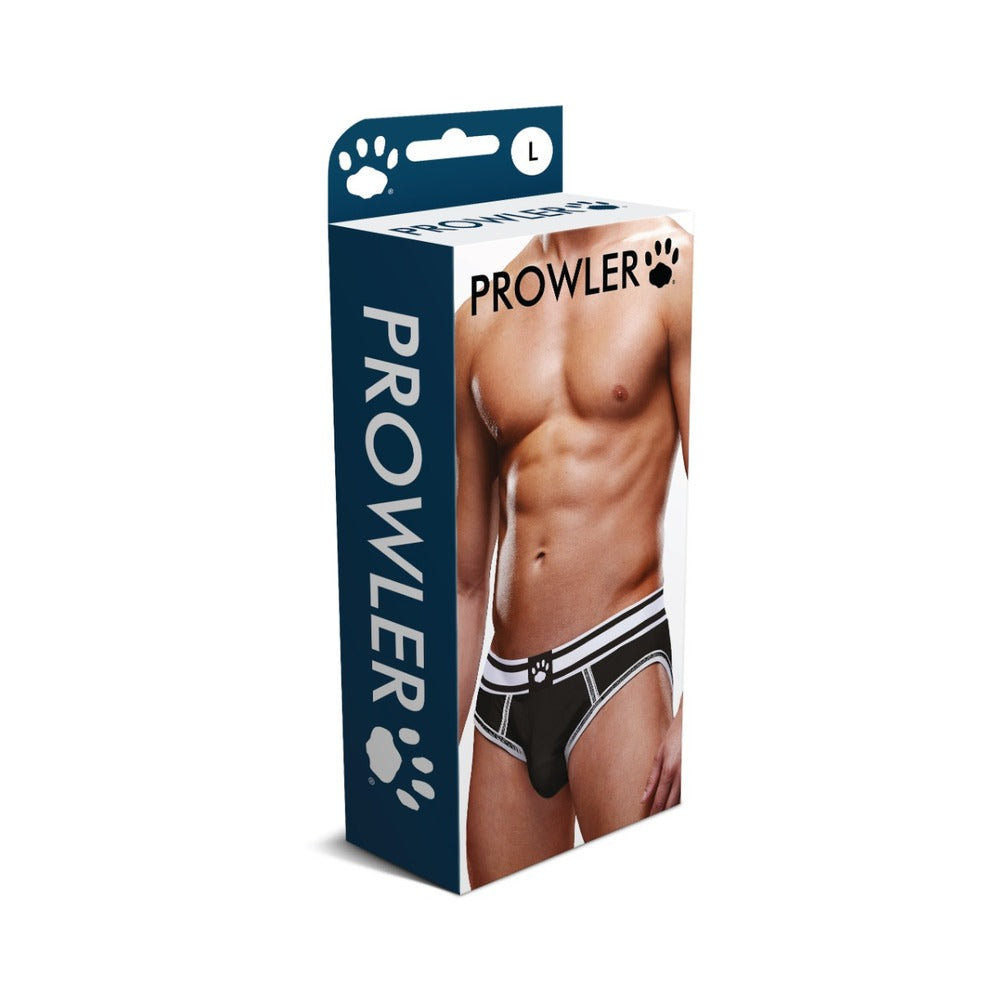 Prowler Open Brief Black/White L