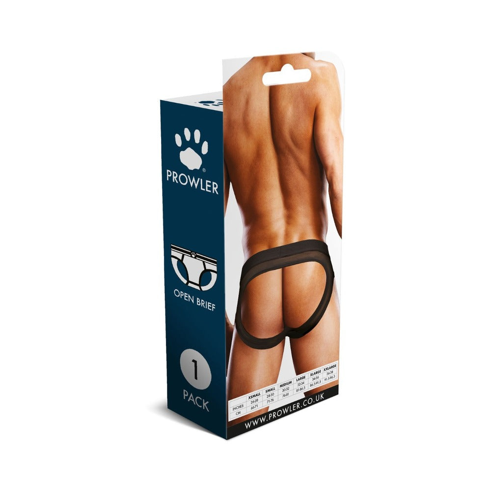 Prowler Mesh Open Brief Black XL