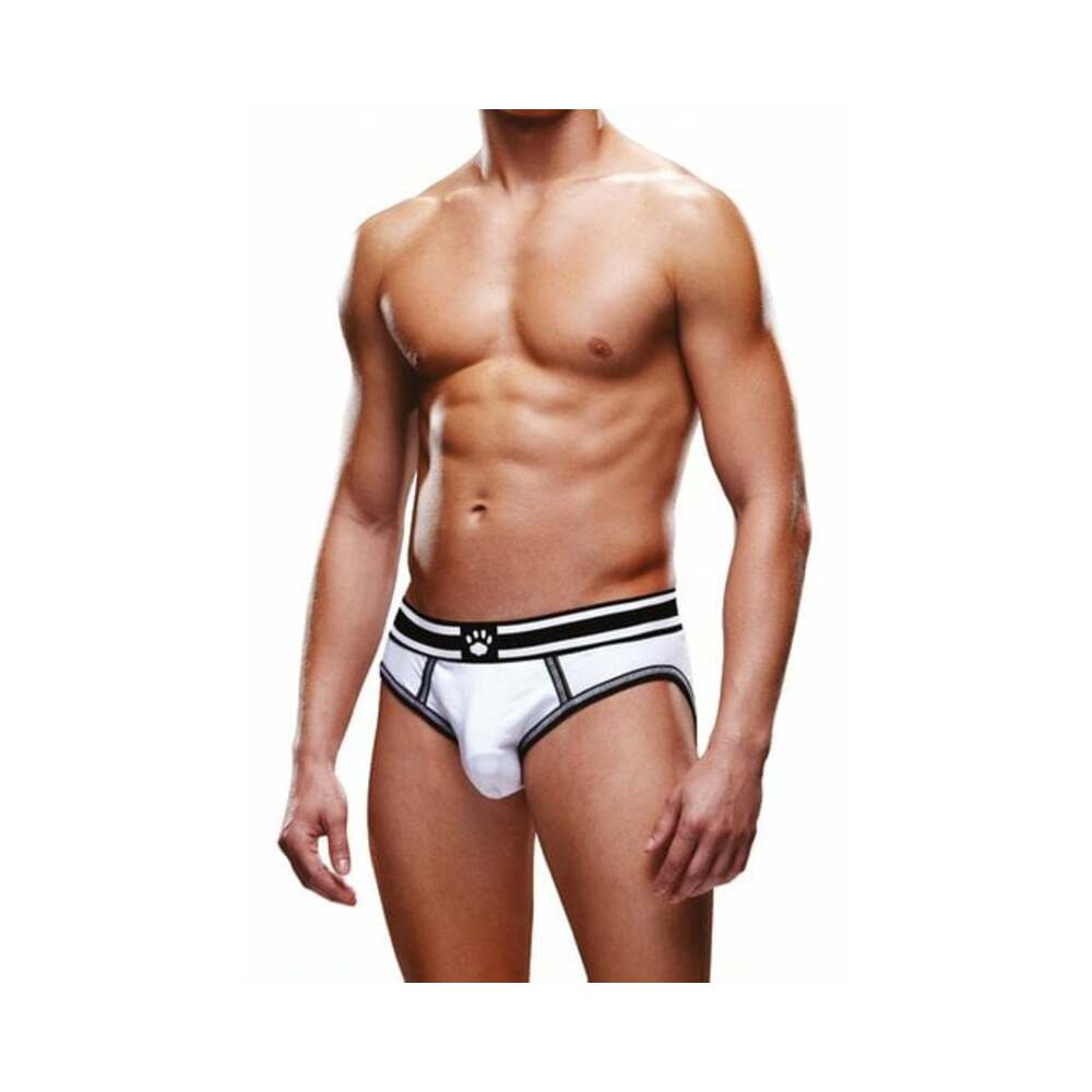 Prowler Open Brief White/Black M