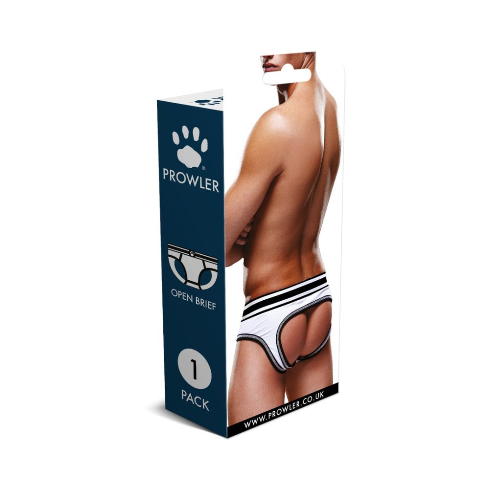 Prowler Open Brief White/Black M